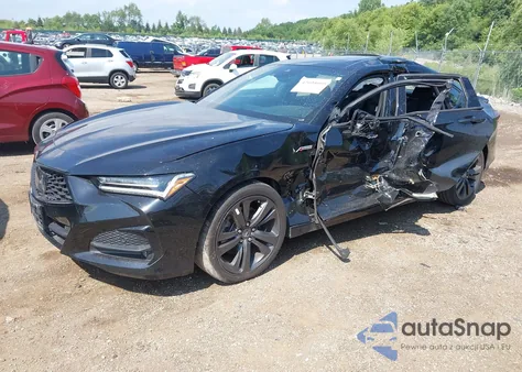 2021 Acura Tlx A-Spec Package z USA, uszkodzony, nr VIN 19UUB5F51MA006452